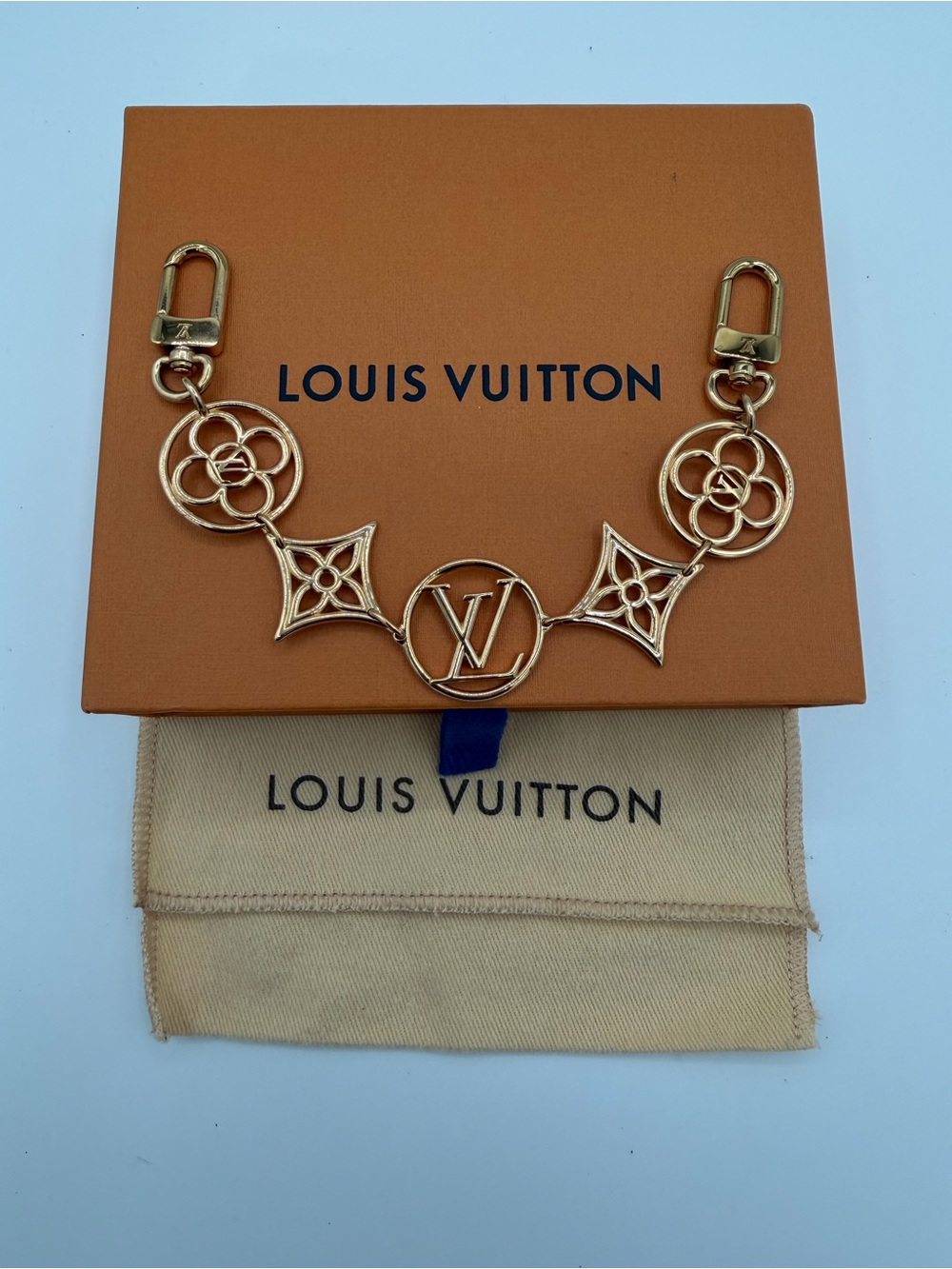 Louis Vuitton key chain charm Rare 🔥in box - Picture 2 of 9